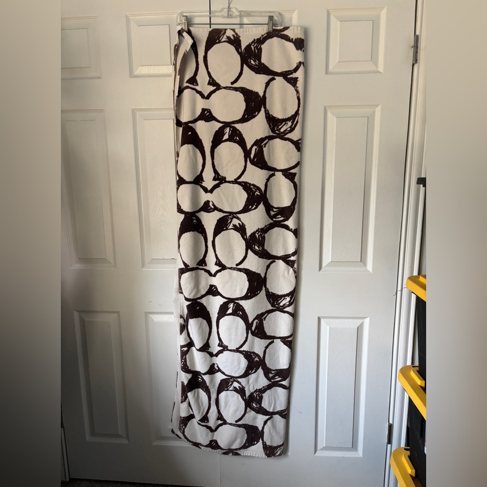 Vintage Y2K Coach Beach Towel - Picture 3 of 14